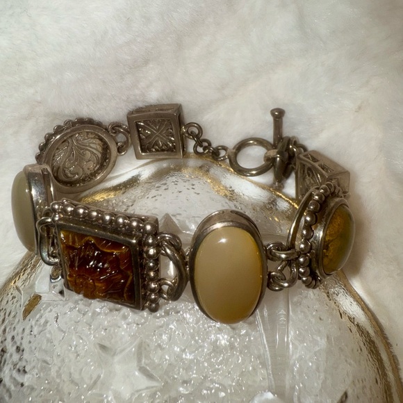 Vintage Whitney Kelly Elegant 925 sterling silver, with multi-stones. - Picture 4 of 11